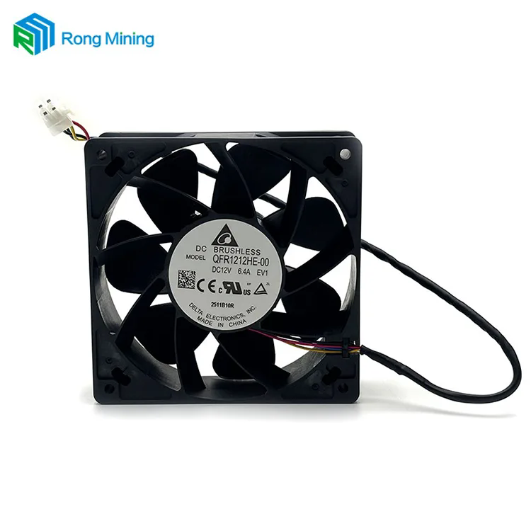 Vilka är egenskaperna hos ASIC Miner -fläkt?