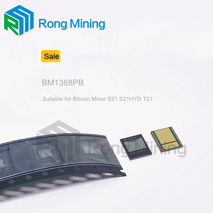Antminer BM1368 BM1368PB BM1368AA ASIC -chip för T21 S21 S21Hydro Machine Model