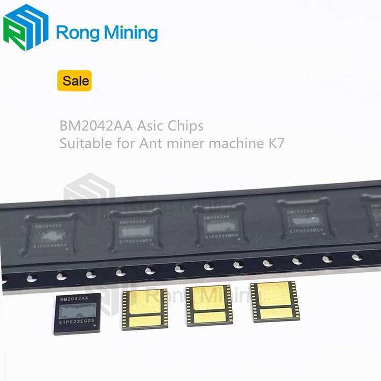 Antminer BM2042AA ASIC -chip för K7 -maskinmodell